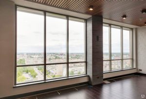 Спаренный противопожарный витраж / серия FRM7212